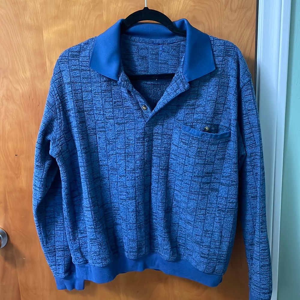 80’s Blue Sweater Pullover